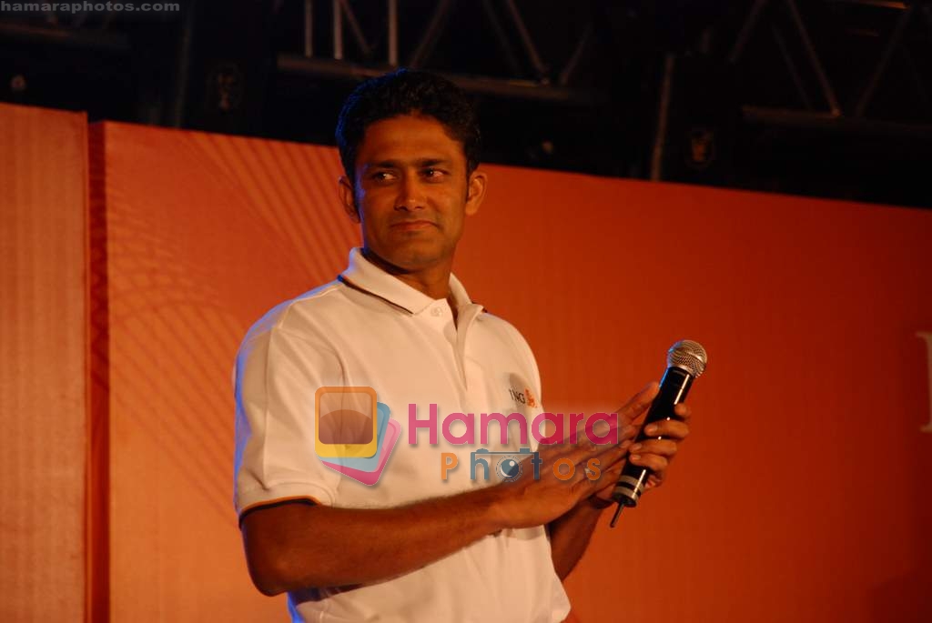 Anil Kumble at INS Vyasa Anniversary bash in JW Marriott on August 22nd 2008 