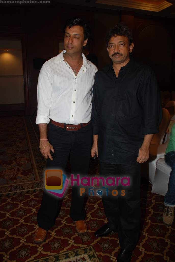 Madhur Bhandarkar, Ram Gopal Varma at Phoonk success bash in  JW Marriott on August 25th 2008 
