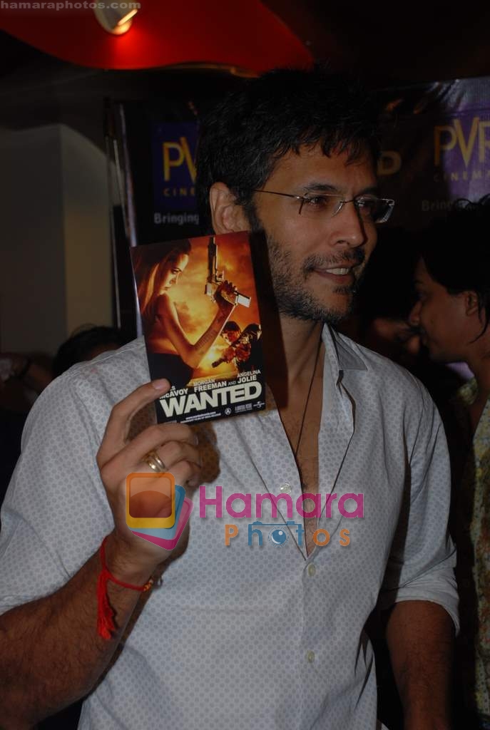 Milind Soman at Wanted premiere in  PVR Juhu on 27th August 2008 