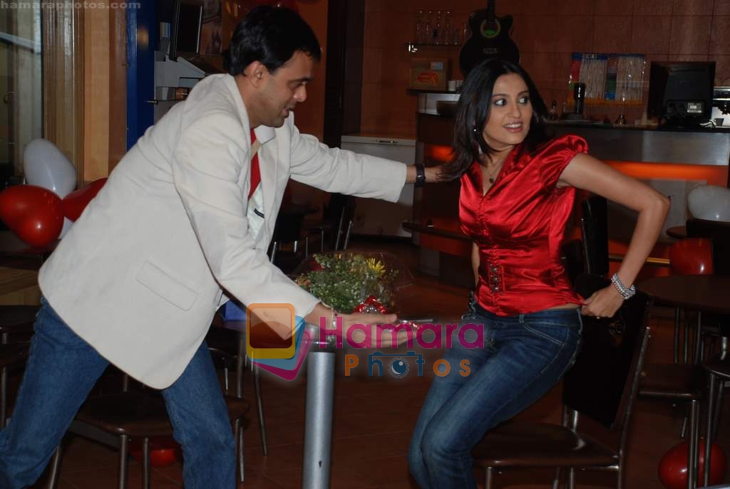 Sumeet Raghavan, Smita Bansal at the Launch of Comedy Serial Paani Puri in Star One on 28th August 2008 