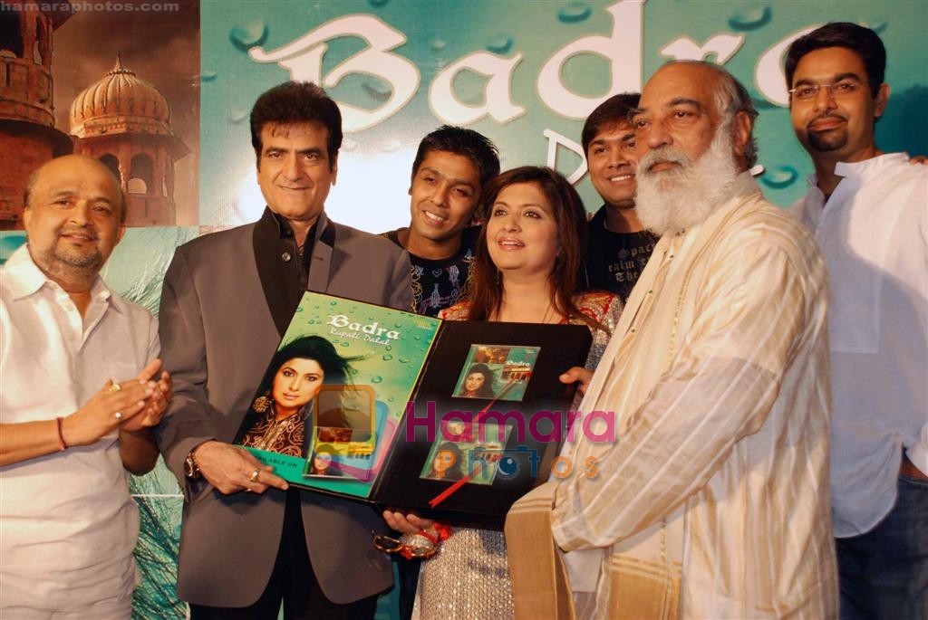 Jeetendra, Rupali Dalal, Samee , Shriji Arvind Singh Mewar at the Launch of Rupali Dalals Album Badra on 29th August 2008 