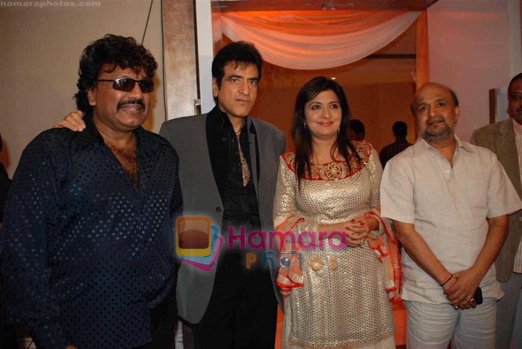 Shravan Kumar, Jeetendra, Rupali Dalal, Sameerat the Launch of Rupali Dalals Album Badra on 29th August 2008 