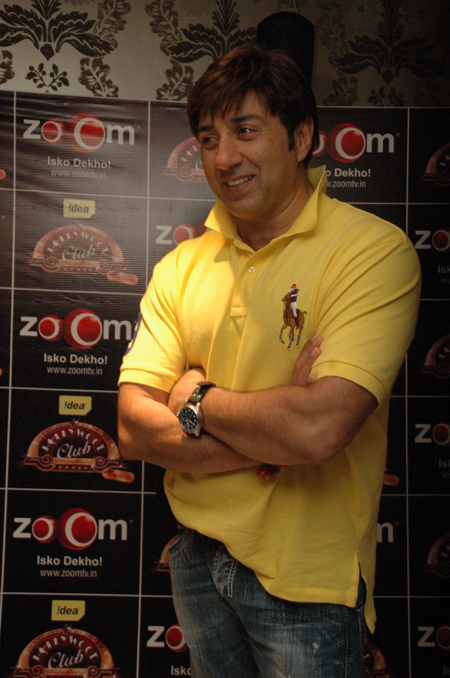 Sunny Deol at the Zo0m Bollywood Party at Bollywood Club on August 28th 2008