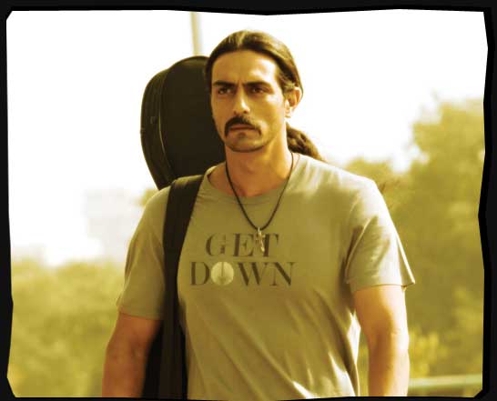 Arjun Rampal in a still from the movie Rock On 