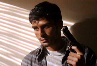 Sameer Dattani in a still from the movie Mukhbiir