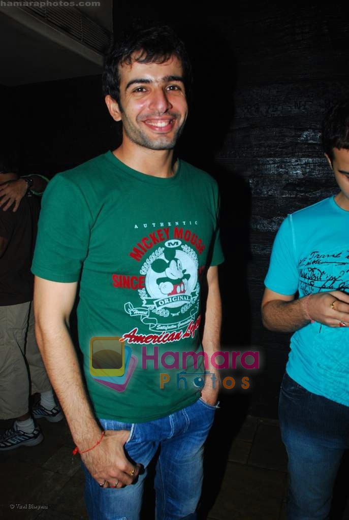 Jay Bhanushal at Aamir Ali's birthday in Myst on 1st September 2008 