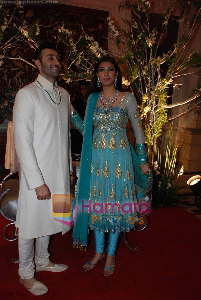 Yukta Mookhey, Prince Tuli at Yukta Mookhey's engagement with Prince Tuli in ITC Grand Maratha on 7th September 2008 