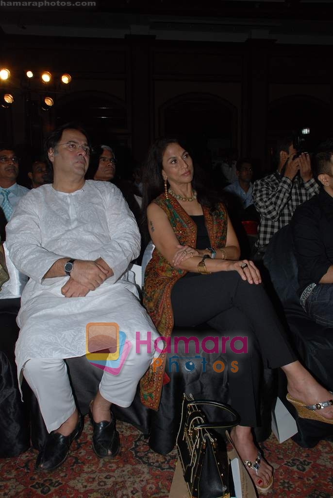 Farooq Shaikh, Shobha De at Indian Idol Press Meet on 11th September 2008 
