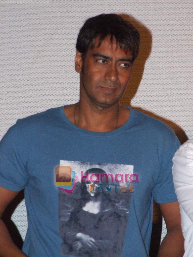 Ajay Devgan at the Unveiling of Golmaal Returns in Cinemax, Versova on 13th September 2008 