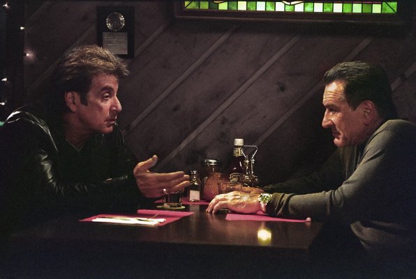 Robert De Niro, Al Pacino in a still from the movie Righteous Kill