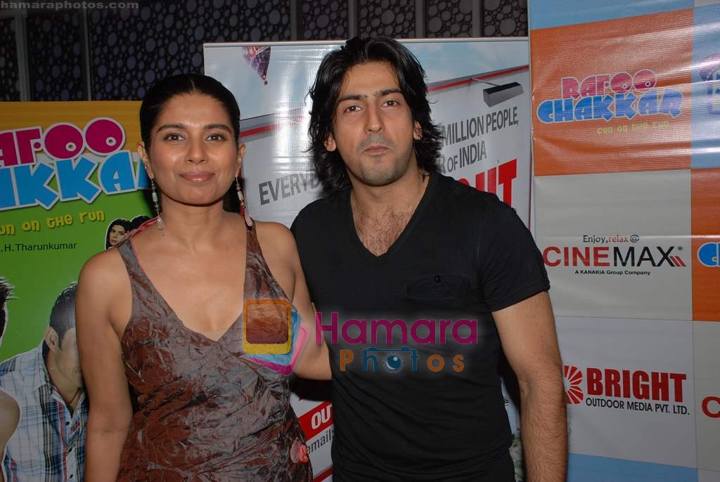 Mita Vashist, Aslam Khan at Rafoo Chakkar press meet in Cinemax on 18th September 2008 