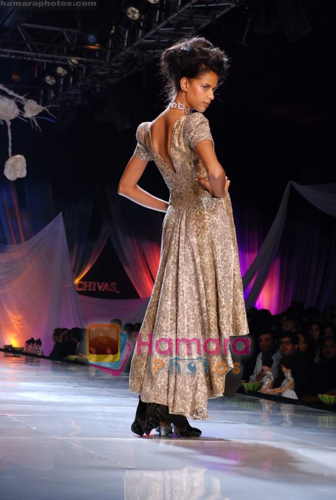 at Anamika Khanna show at the HDIL Couture Week on 19th September 2008 