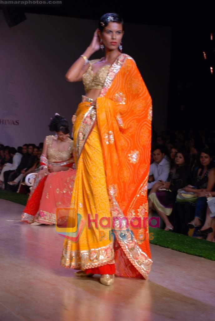 at Pallavi Jaikishan show at the HDIL Couture Week on 19th September 2008 