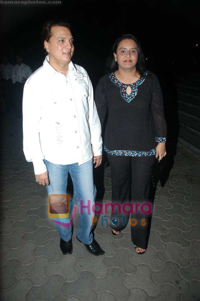 Jatin with wife at the Premiere of Hari Puttar in Cinemax on 23rd September 2008 