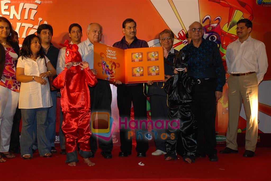 Sudesh Bhosle, Anjan Shrivastava at the Audio Release of Cheenti Cheenti Bang Bang in Fun Republic on 26th September 2008 