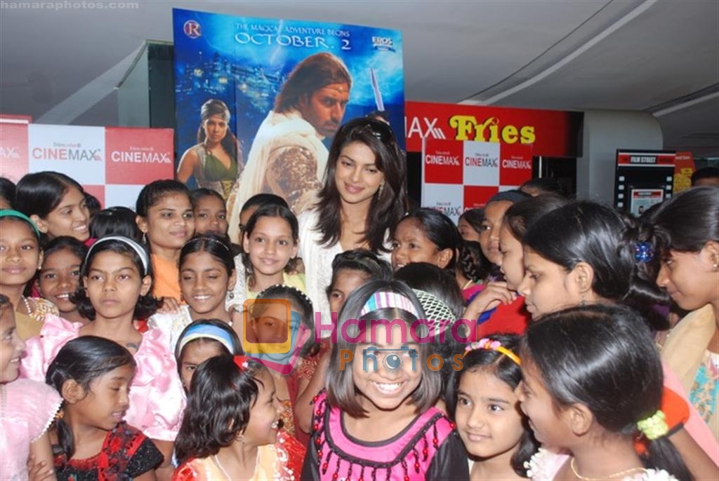 Priyanka Chopra at Cinemax for the special screening of Drona for Destitute Kids on 2nd october 2008 