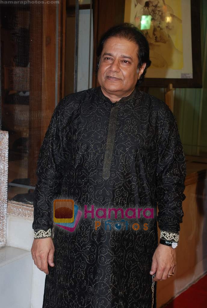 Anup Jalota at the launch of art Gallery on 10th October 2008 