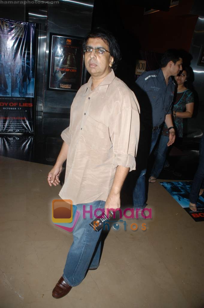 Anant Mahadevan at Body of Lies premiere in PVR, Juhu on 10th October 2008 