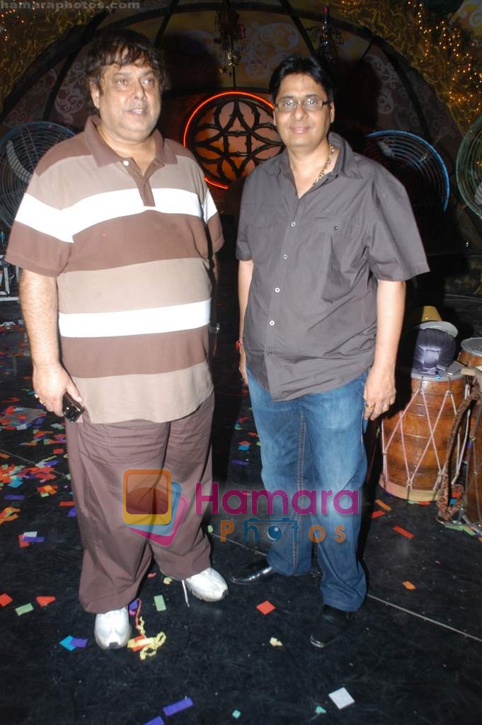 Vashu Bhagnani, David Dhawan Shoot For Do Knot Disturb in Filmistan Studio, Mumbai on 11th October 2008 