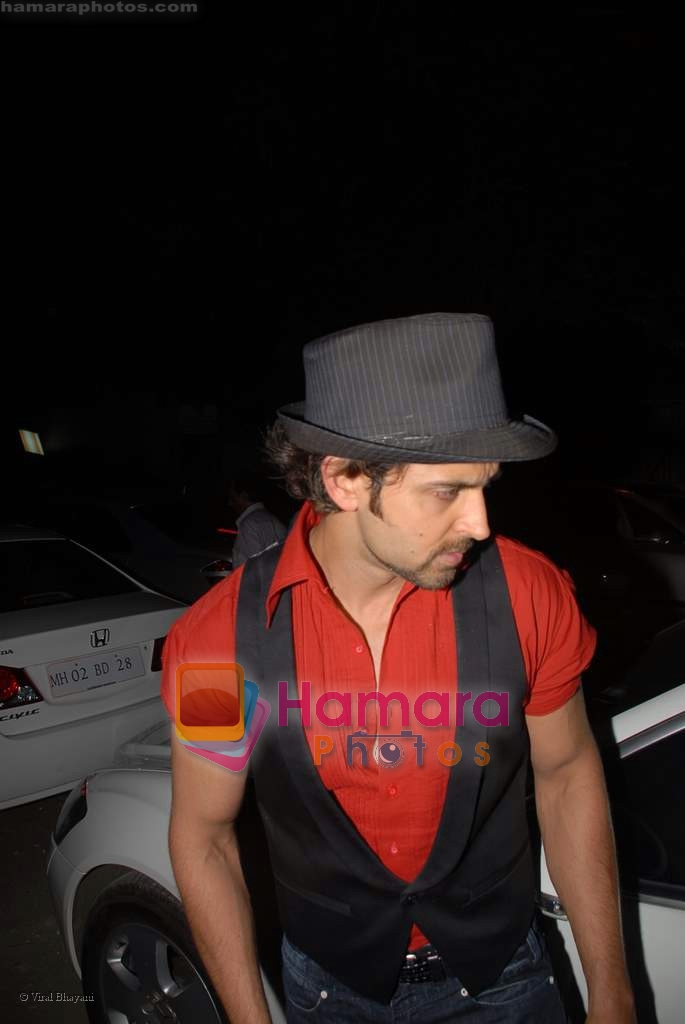 Hrithik Roshan at the poison Relaunch Bash on 16th October 2008  