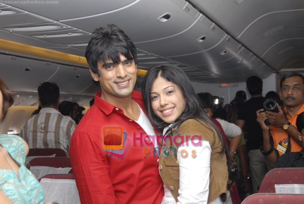 Mohit Malik and Addite Shirwaikar at the Launch of Nach Baliye 4th Season on 16th October 2008 on 17th October 2008 