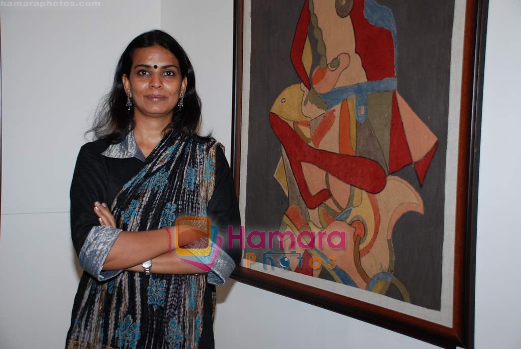at the art exhibition by Ruby Jagrut in Art Desh Gallery, Tardeo on 17th October 2008 
