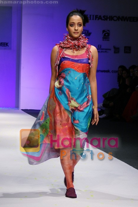 Raima Sen walk the ramp for Jason Anshu show at Delhi Fashion Week in Emporio, Delhi 