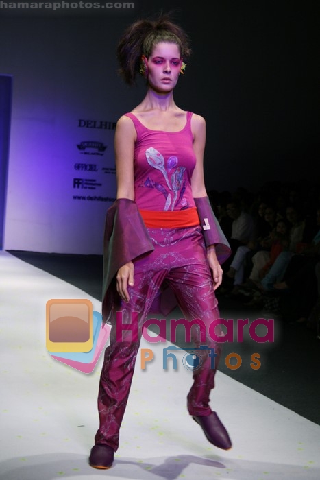Model walk the ramp for Jason Anshu show at Delhi Fashion Week in Emporio, Delhi 