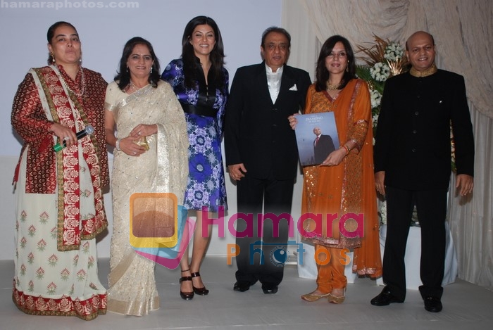 Sushmita Sen, Zeenat Aman, Ranjeet at the Launch of book at the Mega Event in Leela Hotel, Mumbai on 21st October 2008 