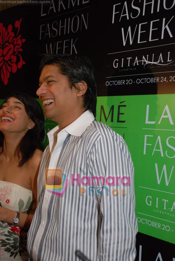 Shaan at Lakme Fashion Week Day 3 on 22nd October 2008 