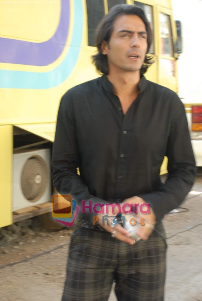 Arjun Rampal at the promotion of EMI film on the sets of Nach Baliye in Film City on 3rd November 2008 