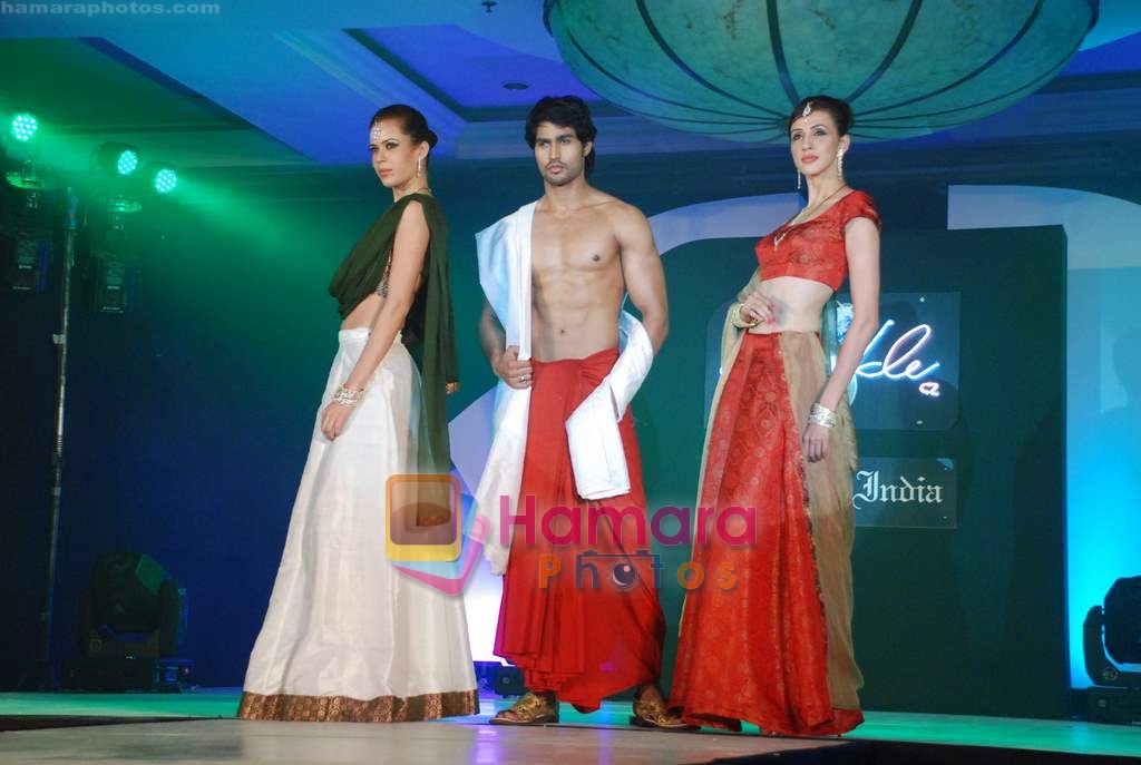 Model Walks the ramp for Sparkle Fashion Show in JW Marriott on 9th November 2008  