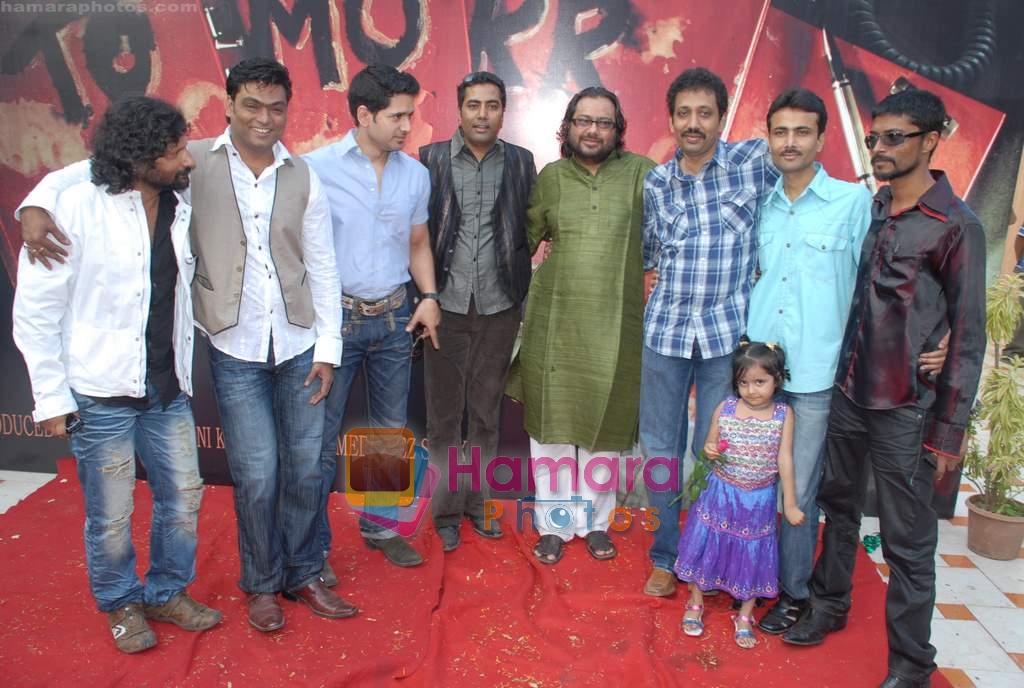 Ismail Darbar, Anuj Sawhney at the Mahurat of Film Tomorrow in Sound City, Empire House, Andheri W on 12th November 2008 