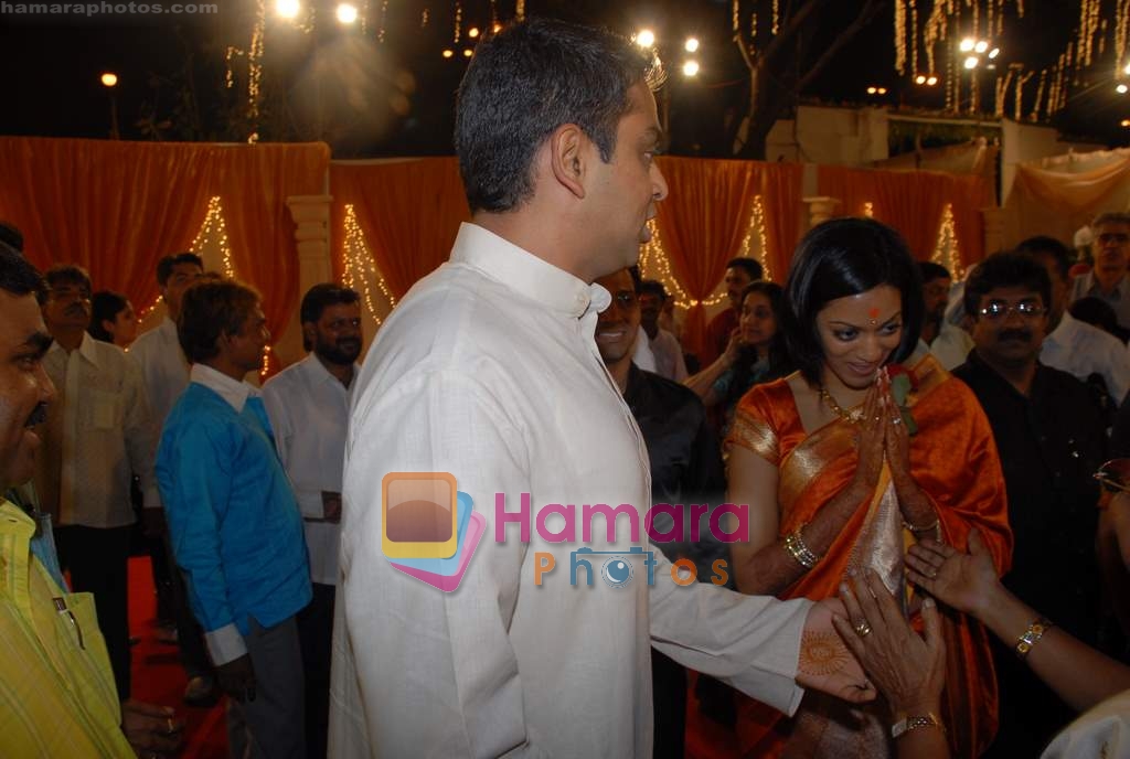 at Mukul Deaora and Pooja Shettys Wedding - daughter of Bollywood baron Manmohan Shetty in Police Gymkhana on 12th November 2008 ~0