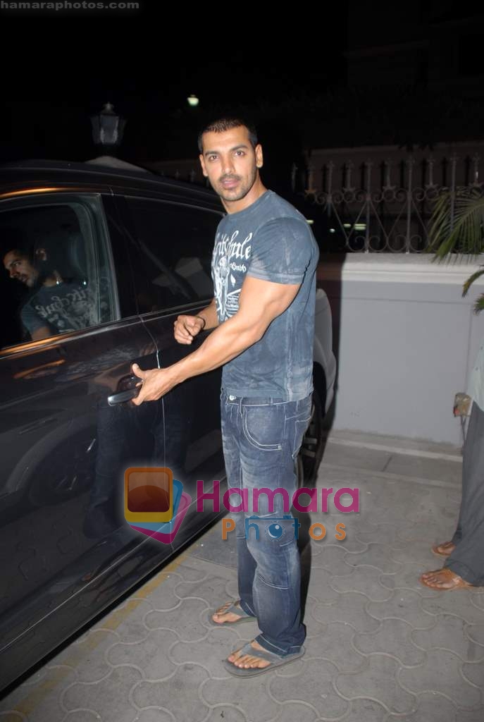 John Abraham at the Press conference of Dostana in Cinemax on 13th November 2008 