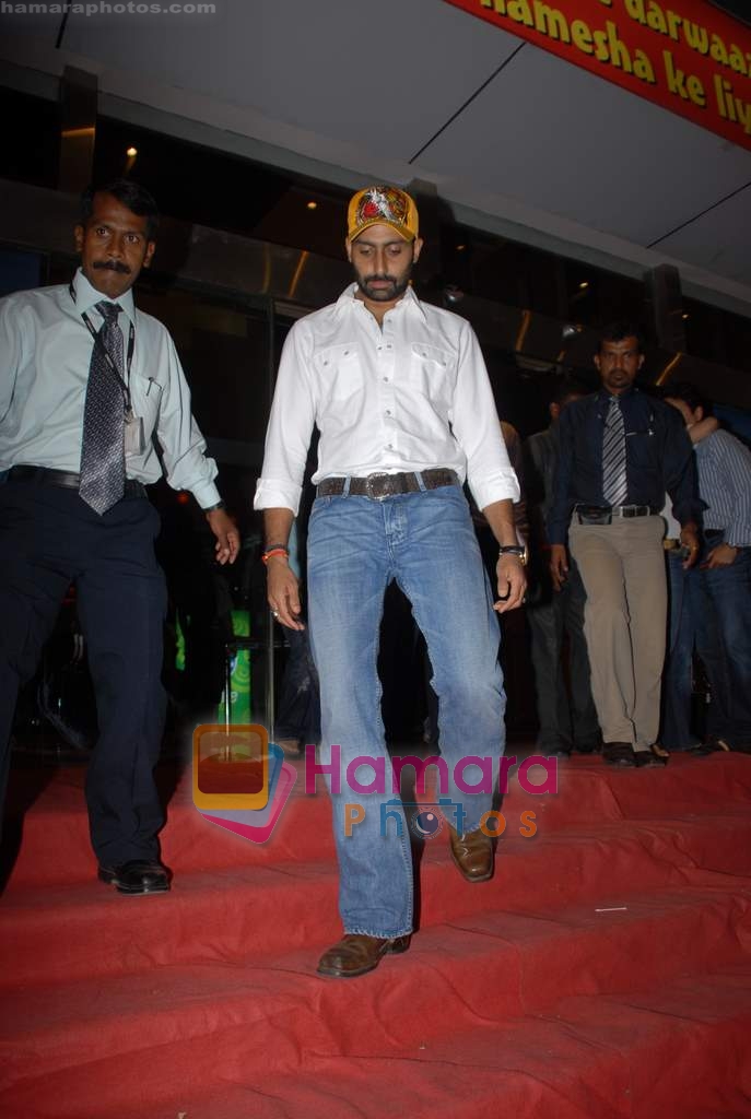 Abhishek Bachchan at the Press conference of Dostana in Cinemax on 13th November 2008 ~0