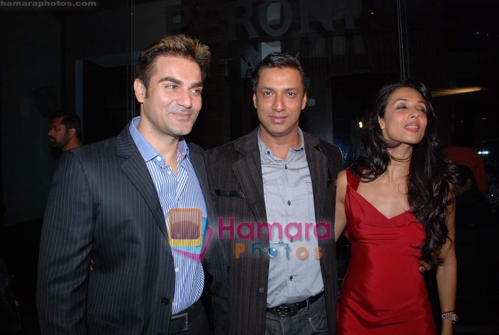 Arbaaz Khan, Madhur Bhandarkar, Malaika Arora Khan at Fashion success party in Vie Lounge on 14th November 2008 
