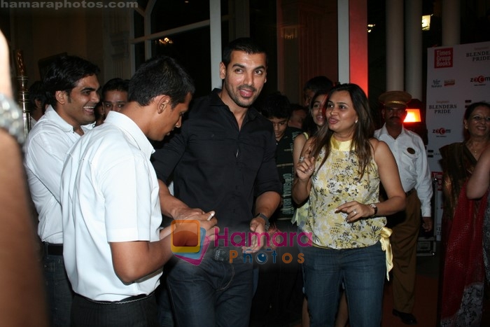 John Abraham at Times Food guide red carpet in  ITC Grand Central on 16th November 2008 