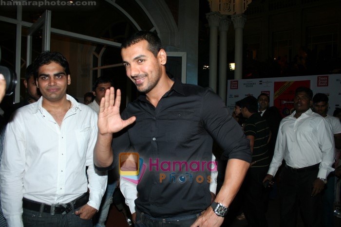 John Abraham at Times Food guide red carpet in  ITC Grand Central on 16th November 2008 