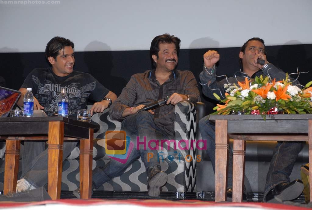 Zayed Khan, Anil Kapoor, Salman Khan at Yuvvraaj press meet in Whistling Woods on 17th November 2008 
