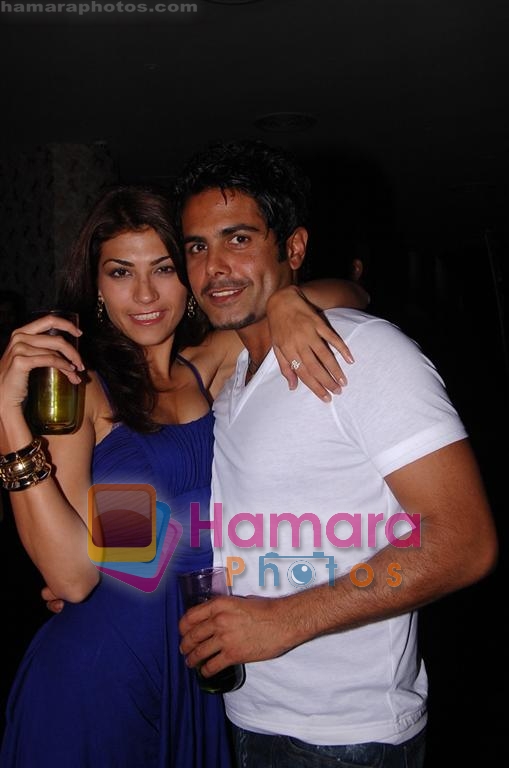 VJ Archana With A Model at the Friday Night at Dragonfly on 15th November 2008