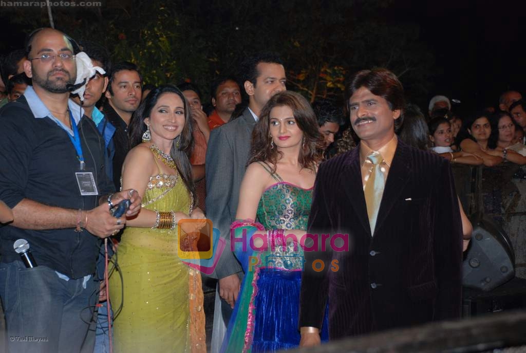 Ketki Dave, Rahul Mahajan, Monica Bedi, Ehsaan Qureshi at the Grand Finale of Bigg Boss 2 on 22nd November 2008