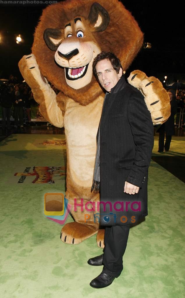 Ben Stiller at Madagascar 2 premiere in London on 24th November 2008