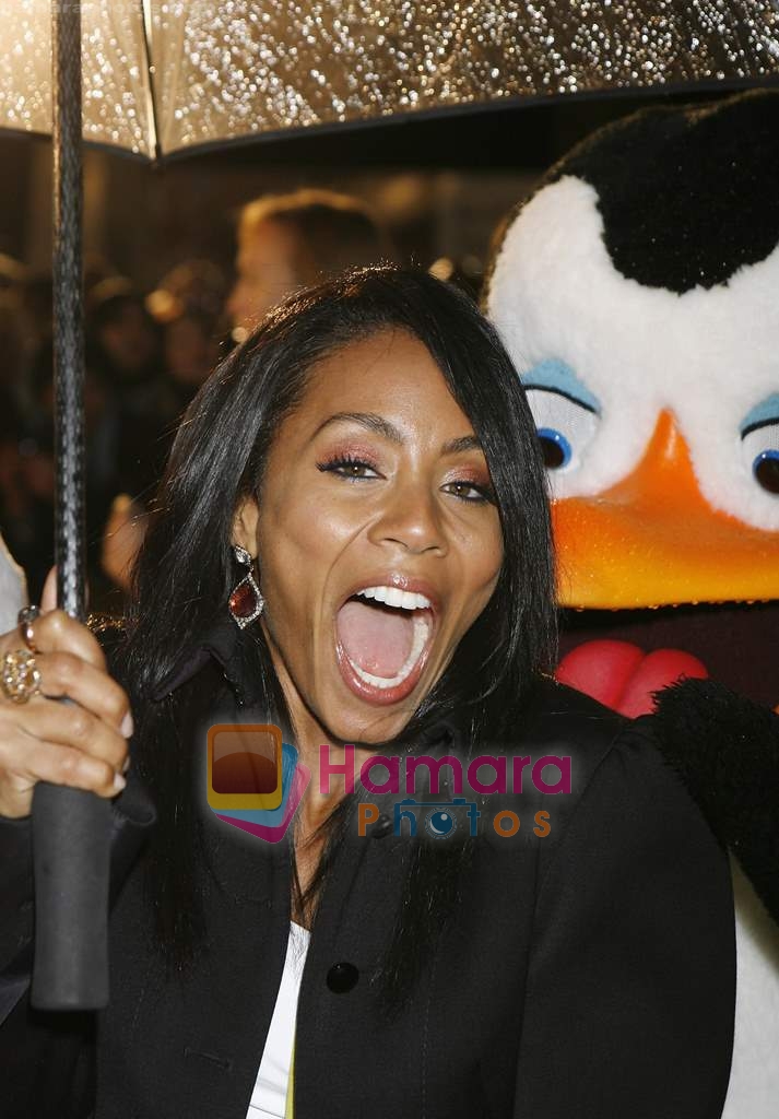 Jada Pinkett Smith at Madagascar 2 premiere in London on 24th November 2008