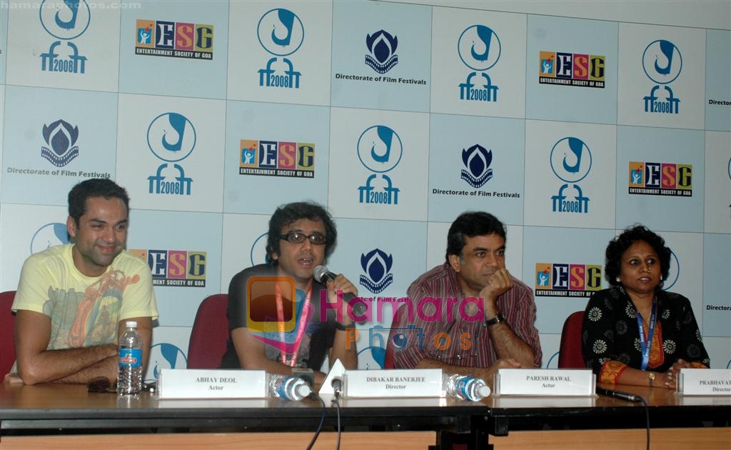 Abhay Deol, Paresh Rawal at IIFI Goa on 2nd December 2008 