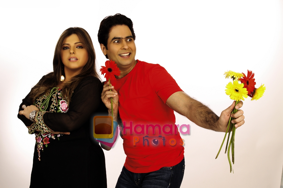 Aman Yatan Verma n Delnaaz Paul in Mr and Mrs Karan Johar