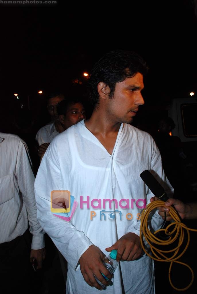 Randeep Hooda at Peace protest march at Gateway of India on 3rd December 2008