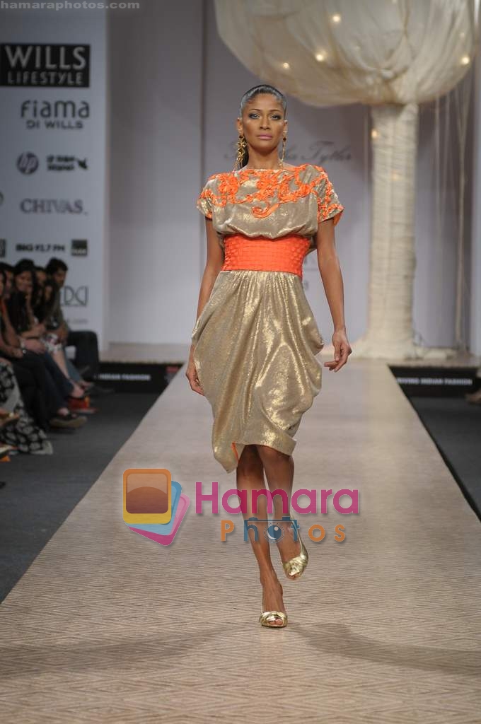 Model walk the ramp for Siddartha Tytler at Wills Fashion Week 