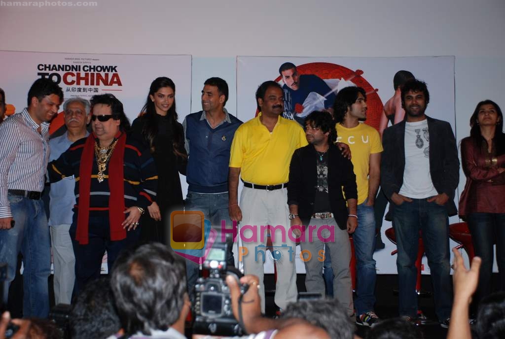 at the Music Launch of movie Chandni Chowk to China on 9th December 2008 