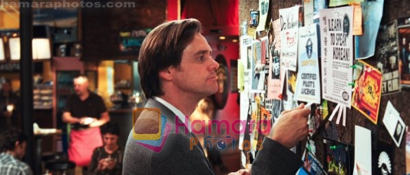 Jim Carrey  in still from the movie Yes Man